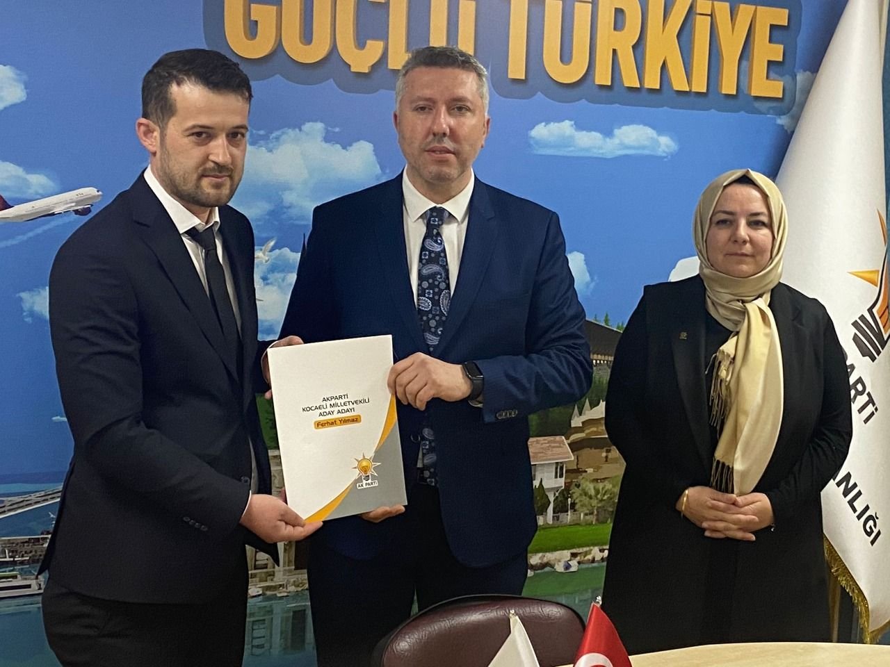 FERHAT YILMAZ MİLLETVEKİLİ ADAY ADAYLIĞI BAŞVURUSUNU YAPTI Batı Yakası TV